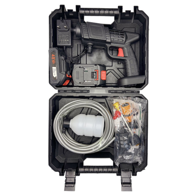 Battery-Powered High-Pressure 5M Electric Sprayer Cordless Water for Garden & Car Wash Cleaning
