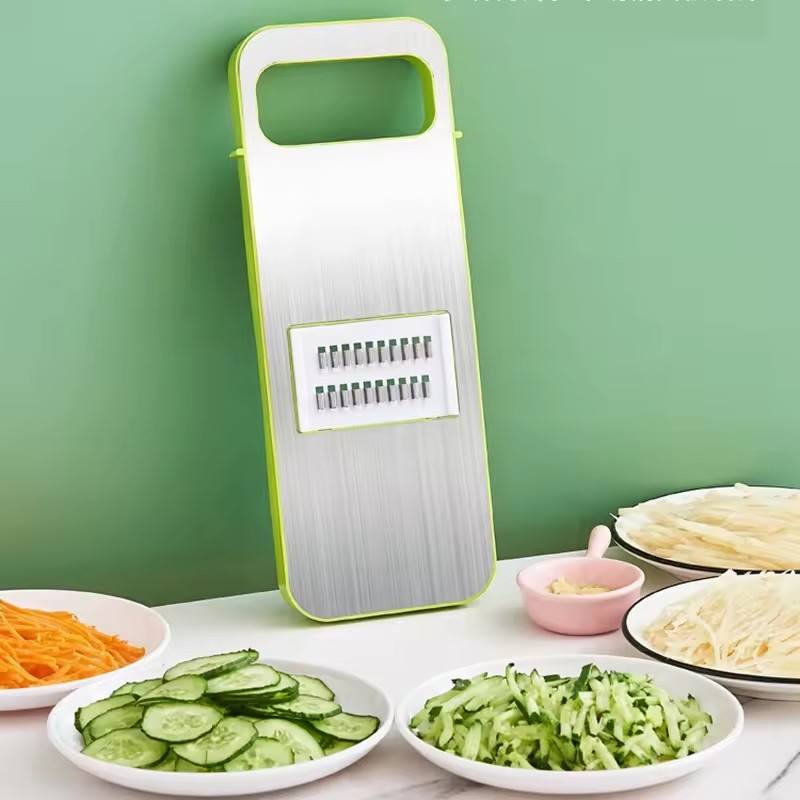 New stainless steel multifunctional vegetable slicer kitchen vegetable slicer diced and shredded divine tool for hand protection