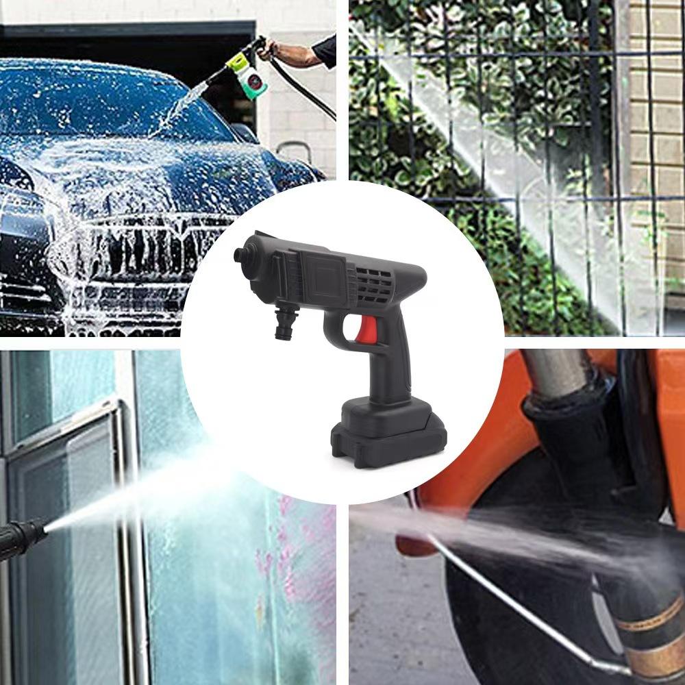 50Bar Cordless High-Pressure Car Wash with 20000mAh Battery & Foaming Function