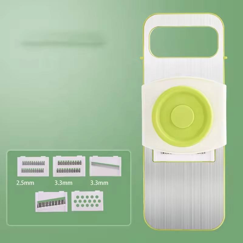 New stainless steel multifunctional vegetable slicer kitchen vegetable slicer diced and shredded divine tool for hand protection